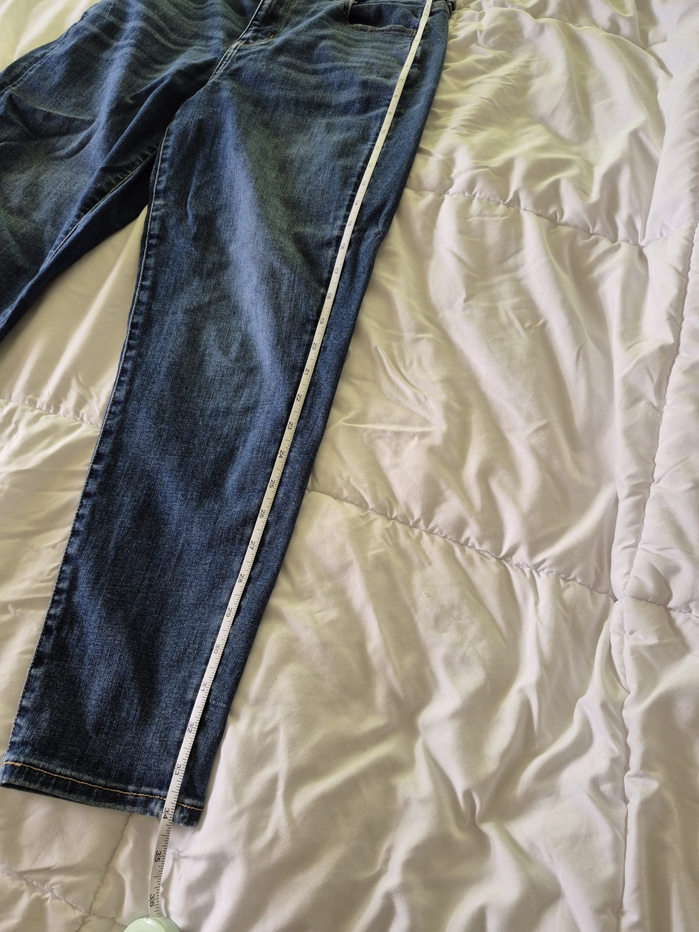 American Eagle Outfitters High Rie Curvy Jegging Crop - Picture 5 of 6